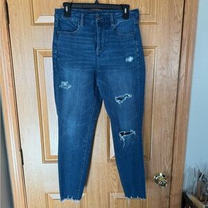 American Eagle high rise jeggings size 8 short